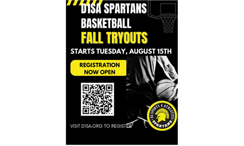FALL TRYOUT SCHEDULE POSTED!